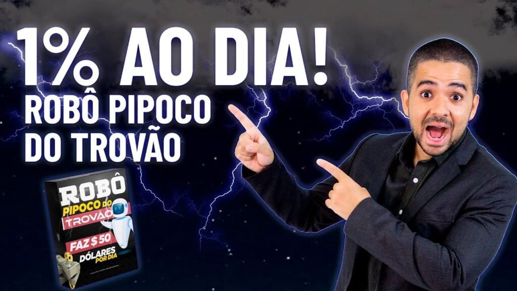 ROBÔ PIPOCO DO TROVÃO FUNCIONA? COMO COMPRAR QUAL SITE