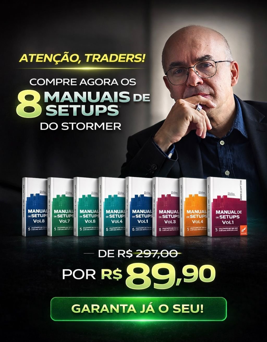 Manual de Setups do Stormer | Oferta Fundo de Funil INVESTINDO DINHEIRO