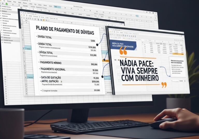 Nádia Pace dívida renda baixa travado mês como sair método DNPQP dinheiro sobrando